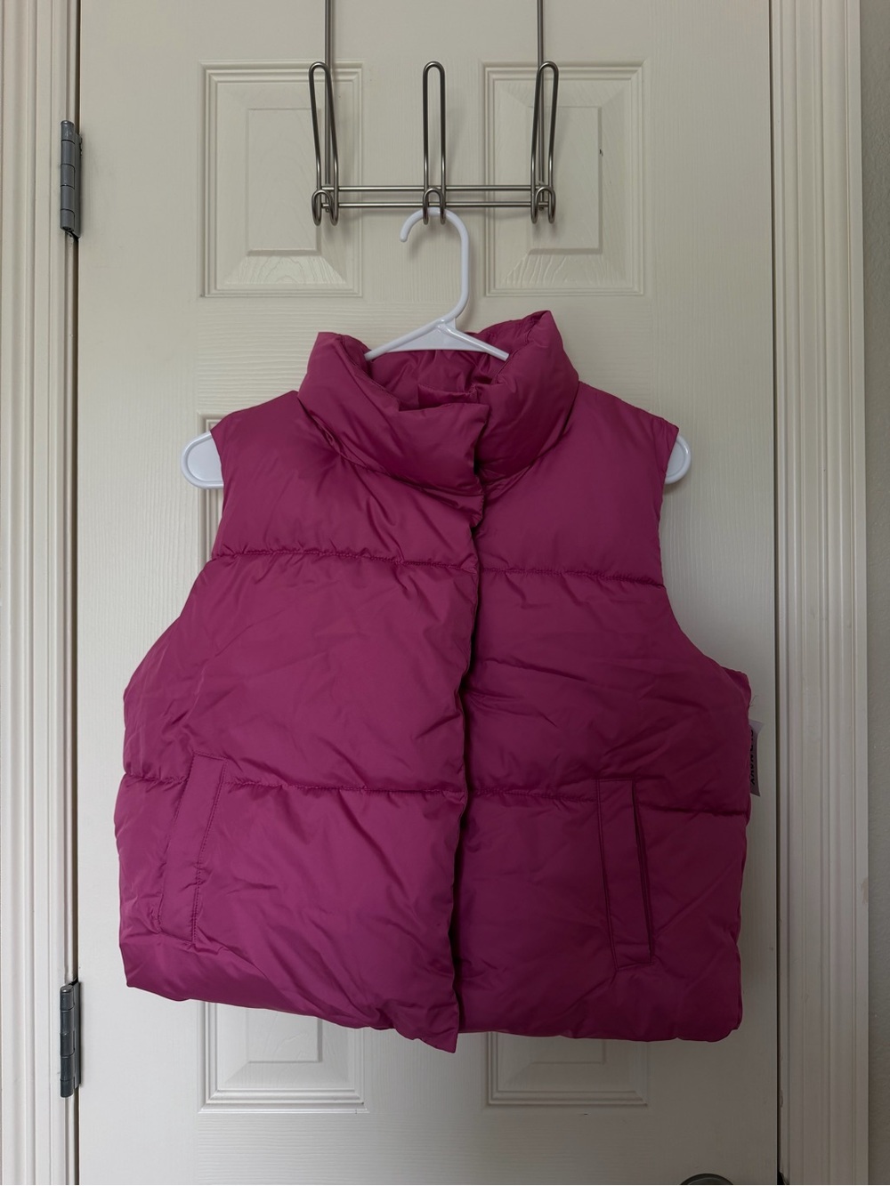 NWT old navy Pink Puffer Vest